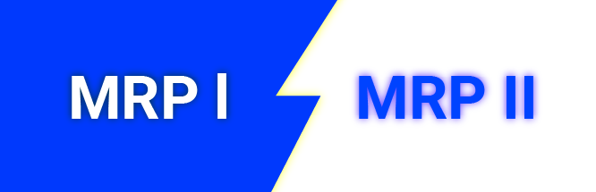Diferenças entre MRP 1 e MRP 2
