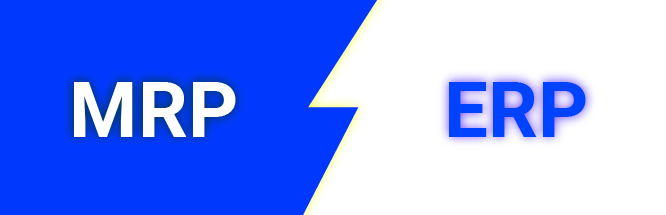 Diferença entre MRP e ERP
